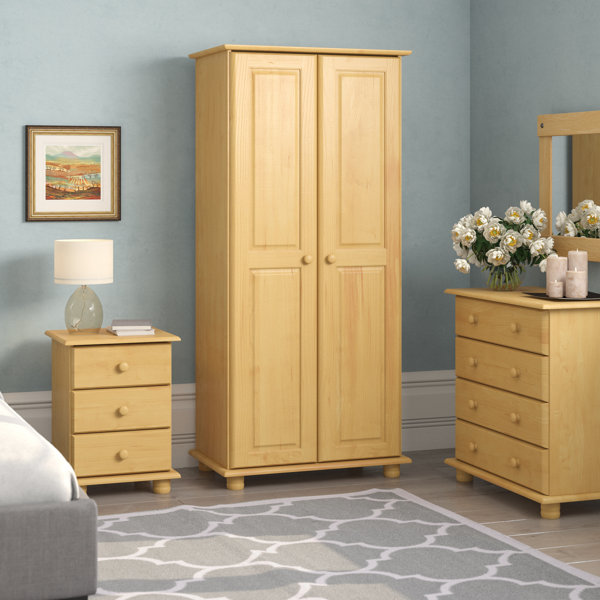 Natur Pur Schlafzimmermöbel-Set Eve & Bewertungen | Wayfair.de